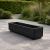 Black Wooden Garden Trough Planter Fully Assembled Plant Box (90x23x22cm) - view 2
