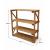 Wooden Greenhouse Shelving 4 Tier Garden Staging - view 2