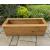 Extra Large Wooden Trough Planter Box 110cm - view 3