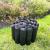 Lawn Flower Bed Border Edging Log Roll Black 2.4m x 20cm - view 1