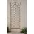 1.2m Panel Garden Trellis - Rust Effect - view 1