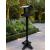 Black Timber Garden Bird Feeding Table with Natural Slate Roof 1.6m Tall - view 1