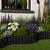 Log Roll Lawn Grass Edge Black 125mm High - view 2