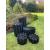 Log Roll Flower Bed Border Black 450mm High - view 3