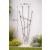 Natural Metal Rust Crooked Garden Trellis - view 3
