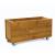 Wooden Rolling Planter Deep Box with Wheels 60cm - view 2