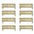 Picket Fence Panels Set of 8 - view 2