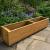 Extra Long Wooden Planter - view 1