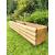 Lodge Wooden Plant Container Tan 130cm - view 1