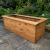 Extra Large Wooden Trough Planter Box 110cm - view 2