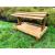 Large Wooden Ground Garden Bird Table Feeder - view 1