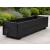 Wooden Garden Planter 0.9m Black Ash - view 3