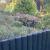 Log Roll Wooden Garden Border Black 500mm High - view 2