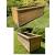 Extra Deep Rectangular Wooden Planter Box Heavy Duty - view 1