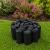 Log Roll Lawn Grass Edge Black 125mm High - view 1