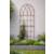 2.1m Extra Large Metal Garden Trellis Rusty - view 1