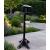 160cm Black Wooden Bird Feeding Station with Bird Bath Bowl, Mesh Food Tray & Hanging Feeder Hook  - view 2