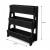 Wooden 3 Tier Raised Planter Outdoor Garden Flower Herb Planter Box Black  - view 3