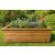 Extra Deep Long Rectangular Wooden Planter Heavy Duty - view 2