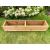 Lodge Wooden Plant Container Tan 130cm - view 2