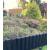 Wooden Flexible Lawn Edging Log Roll Black 2.4m x 15cm - view 2