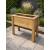 Raised Wooden Garden Planter Herb Trough - view 1