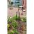 1.2m Black Metal Garden Crooked Obelisk - view 3