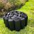 Wooden Flexible Lawn Edging Log Roll Black 2.4m x 15cm - view 1