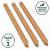 Wooden Log Roll Stakes 960mm Fits 600mm-660mm High Log Roll Pack of 3 - view 4