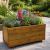 Wooden Extra Deep Planters Set of 2 - view 2