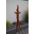 1.75m Rusted Metal Aston Garden Obelisk  - view 2