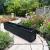 Large Plant Garden Container Trough Planter Pot Black 150cm - view 1