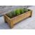 Raised Wooden Trough Planter Box 100 cm - view 1