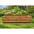 Lodge Wooden Plant Container Tan 90cm - view 3