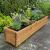 Wooden Long Rectangular Planter Trough 130cm - view 1