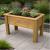 Raised Wooden Garden Planter Trough Vegetable Large - view 1