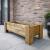Raised Wooden Trough Planter Box 90 cm - view 3