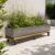 Heavy Duty Planter Trough Mover on Wheels Wooden Plant Caddy with 6 Swivel Castors - view 1