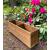 Outdoor Large Wooden Rectangular Planter Trough Box - view 1
