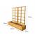 Wooden Raised Planter Container with Trellises Extra Large - view 3