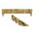 Rustic Picket Fence Log Panel - view 1