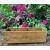 Outdoor Large Wooden Rectangular Planter Trough Box - view 3