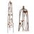 120cm Garden Obelisk - Bird and Leaf Design - view 1