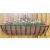 Window Box Wall Basket Scrolled Finials Heavy Duty - view 3