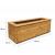 Lodge Wooden Plant Container Tan 90cm - view 4