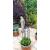 1.2m Black Metal Garden Crooked Obelisk - view 2
