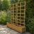 Wooden Raised Planter Container with Trellises Extra Large - view 5