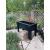 Raised Bedding Planters Flower Pot with Legs Black - view 2