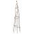 Sculptural Garden Obelisk -1.5m Rust Large - view 1