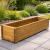 Large Wood Planter Box - view 2